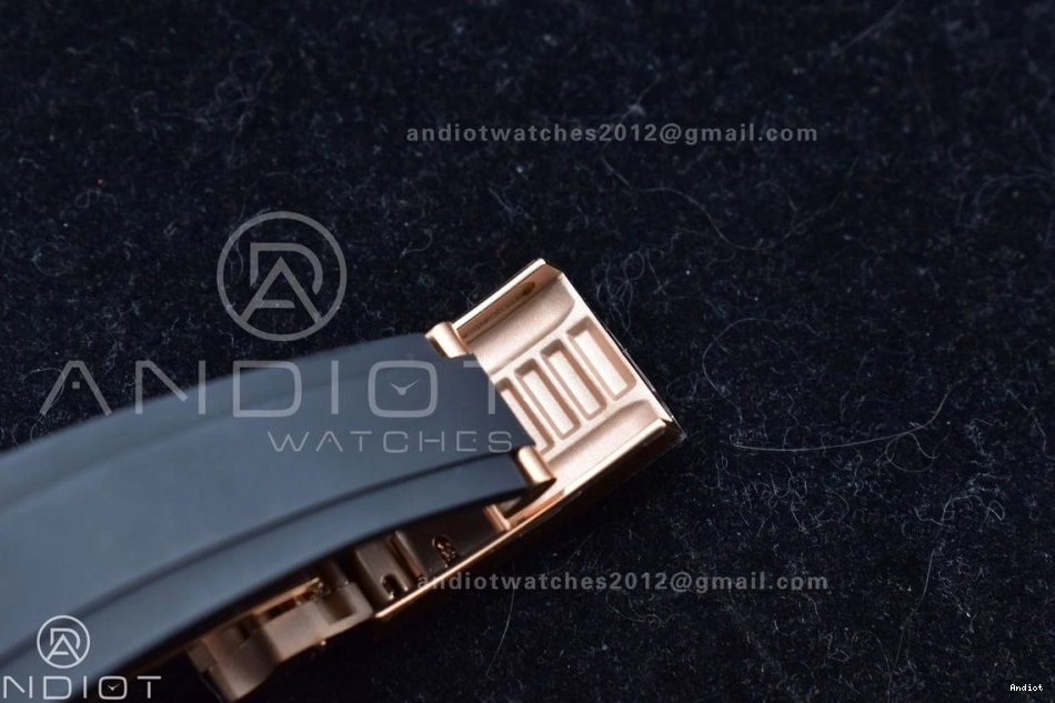 126655 Ceramic Edition Rubber VS3235 Oysterflex on Strap Bezel Yacht-Master Black Best VSF 1:1 0318